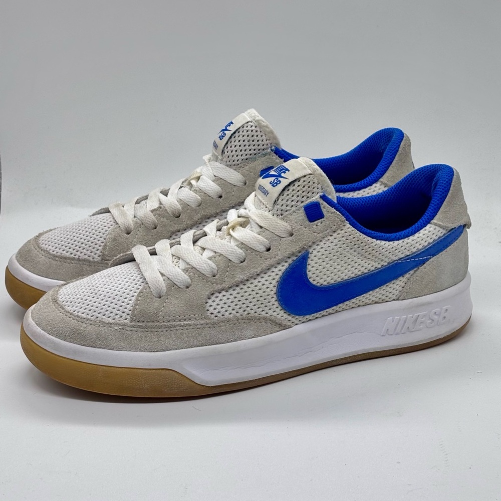 Nike SB Adversary Blue Mens Sneaker Skate Shoes Size 7 CJ0887-106 Gently Used